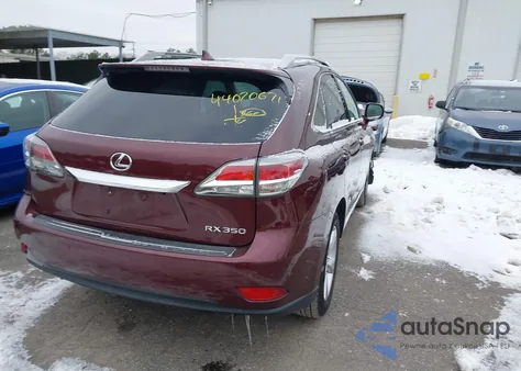 2015 Lexus Rx 350 from USA, damaged, VIN 2T2BK1BA1FC295540